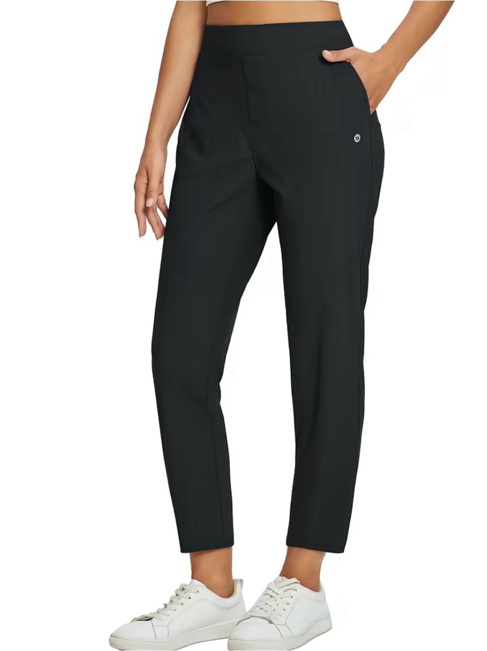 Baleaf Sculpt High-Waist Tapered Yoga Pants Size XXS New Black